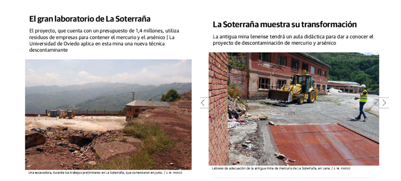 Transformation of the Soterraña