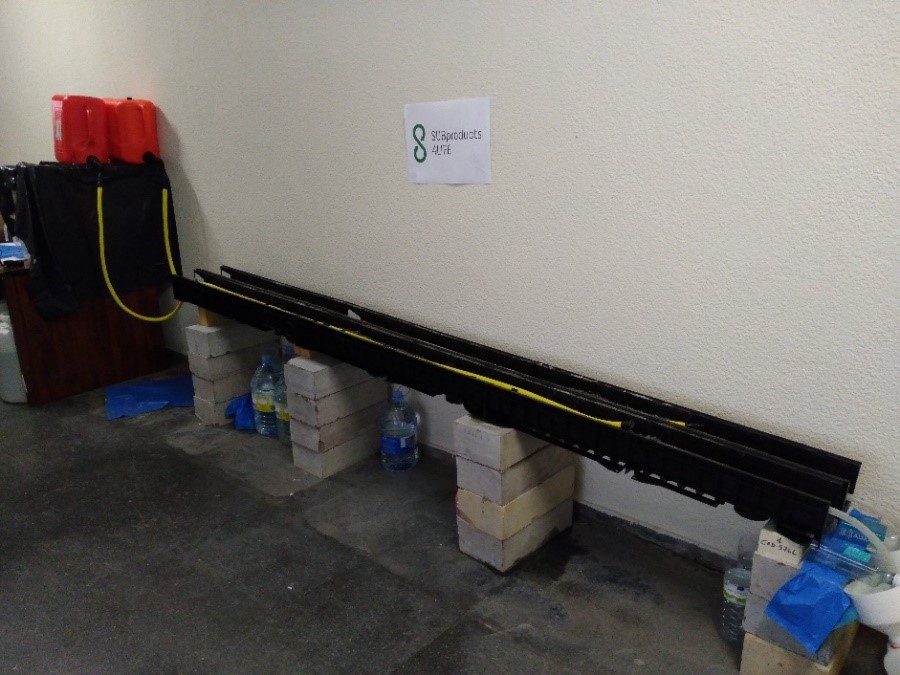 Trenches in the laboratory