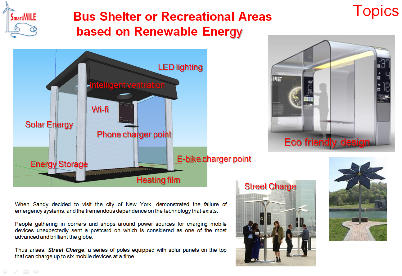 Smart bus Shelter