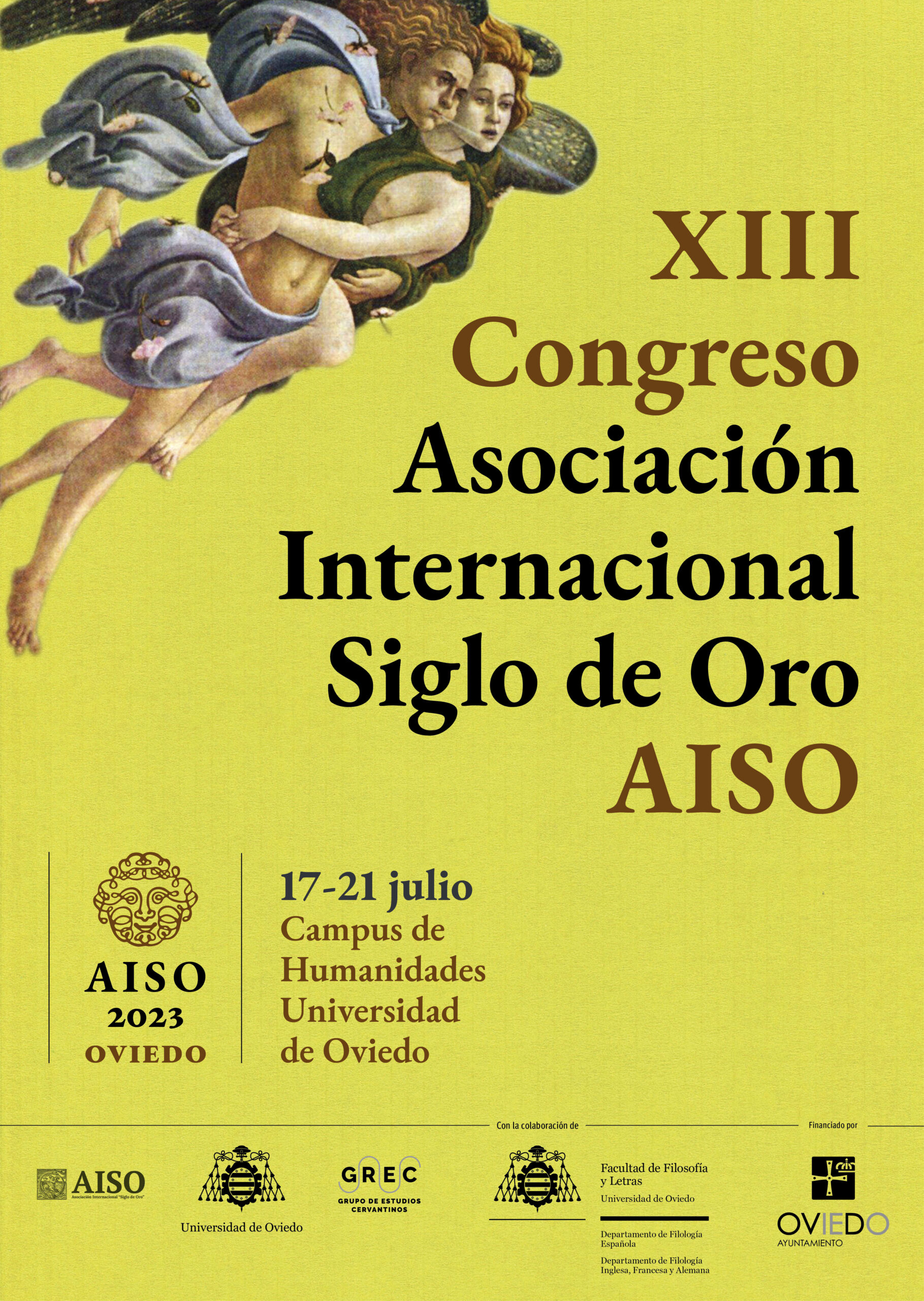 XIII Congreso AISO XIII Congreso de la Asociación Internacional “Siglo de Oro” (AISO) XIII Congreso AISO XIII Congreso de la Asociación Internacional “Siglo de Oro” (AISO)