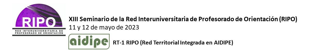 XIII Seminario de la Red Interuniversitaria de Profesorado de Orientación (RIPO)