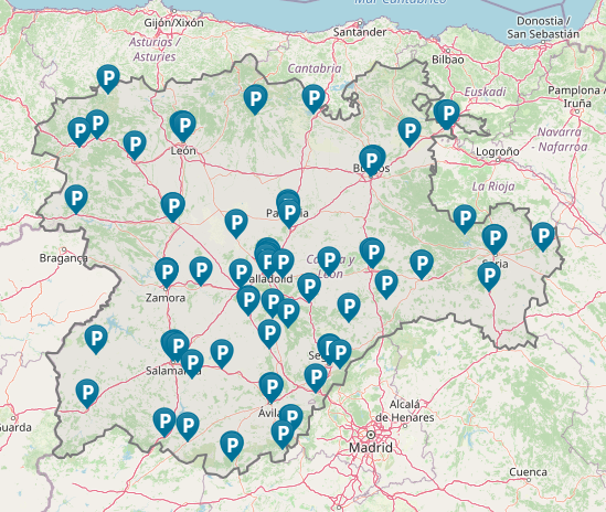 Castilla y León. Centros de Educación de Adultos