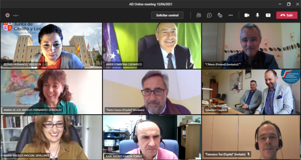 Reunión virtual 12 y 13 de abril de 2021