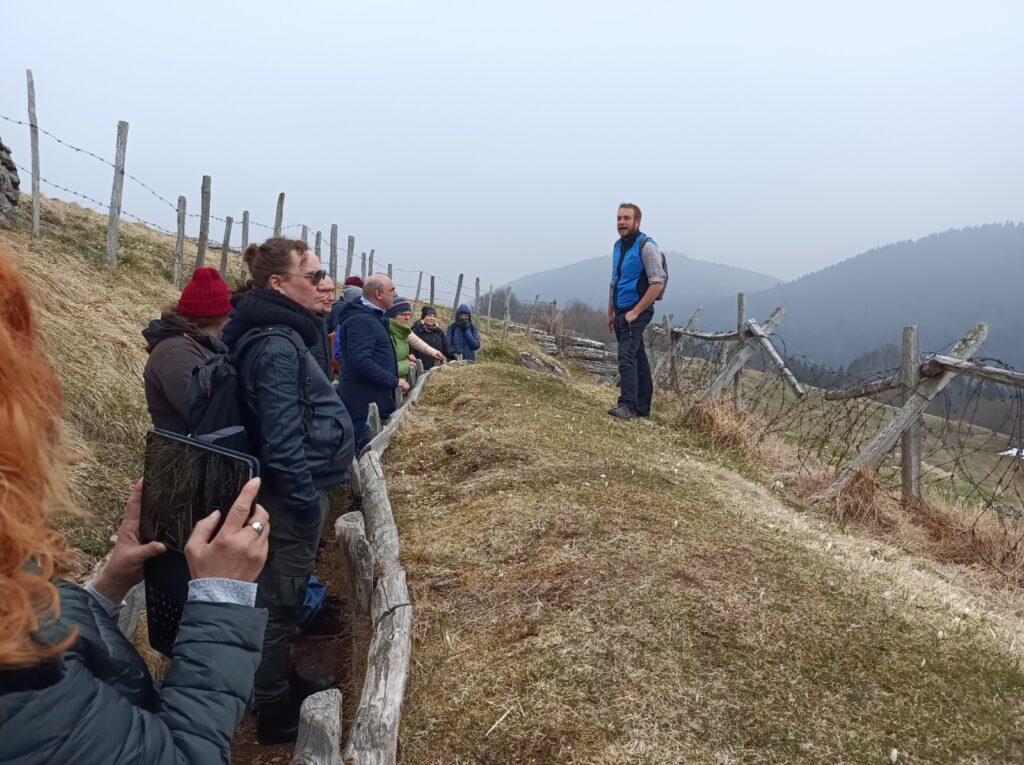 Trincheras en el Altopiano di Asiago