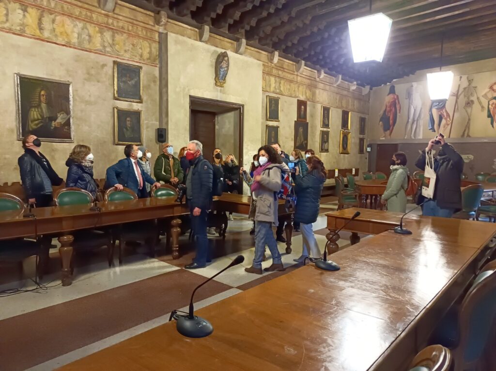 Visita a la Universidad de Padua