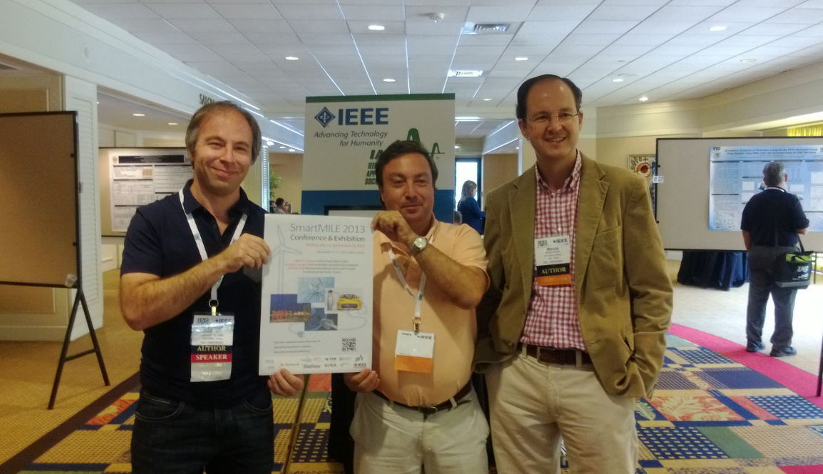 Dr. José Marcos Alonso in IAS with Dr. George Zissis