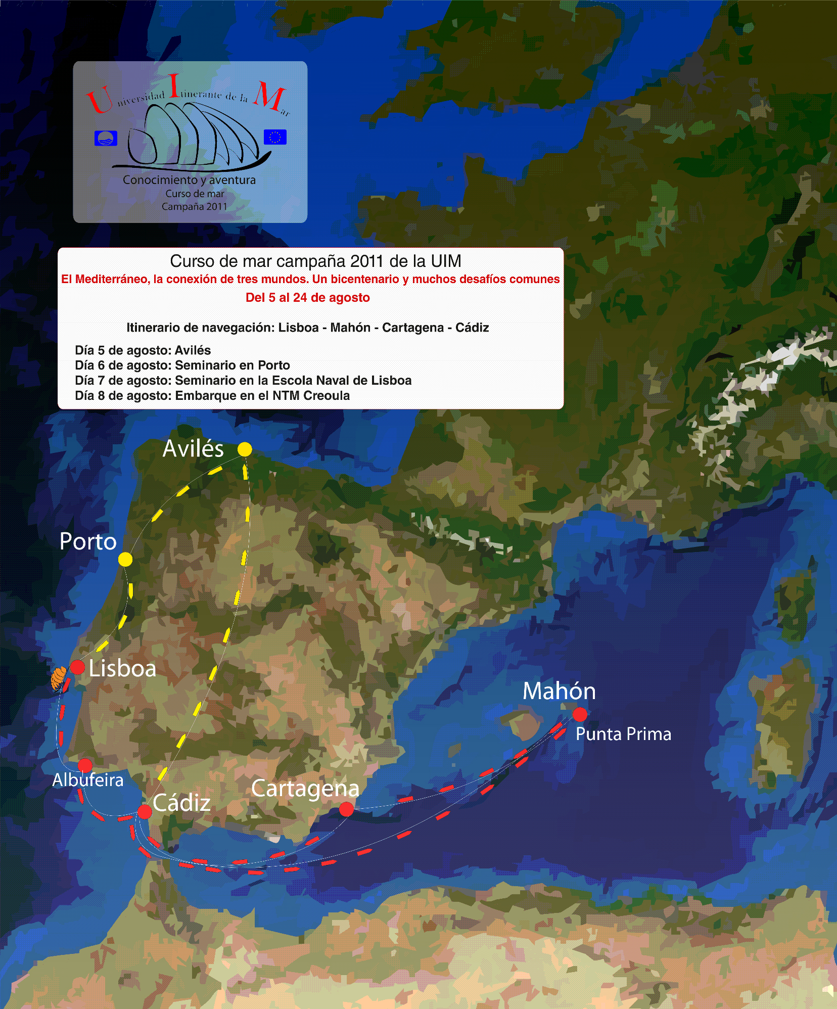 mapa uim 2011