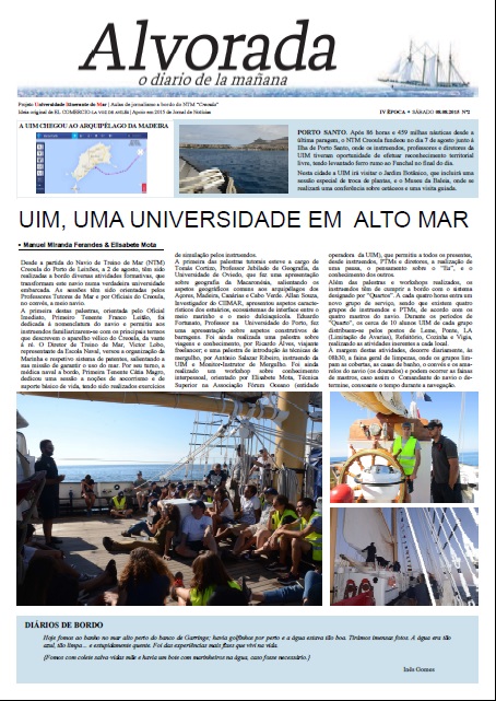 ALVORADA Nº2 Curso de mar 2015