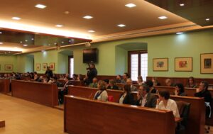 Sesión de órganos de gobierno de la Universidad de Oviedo