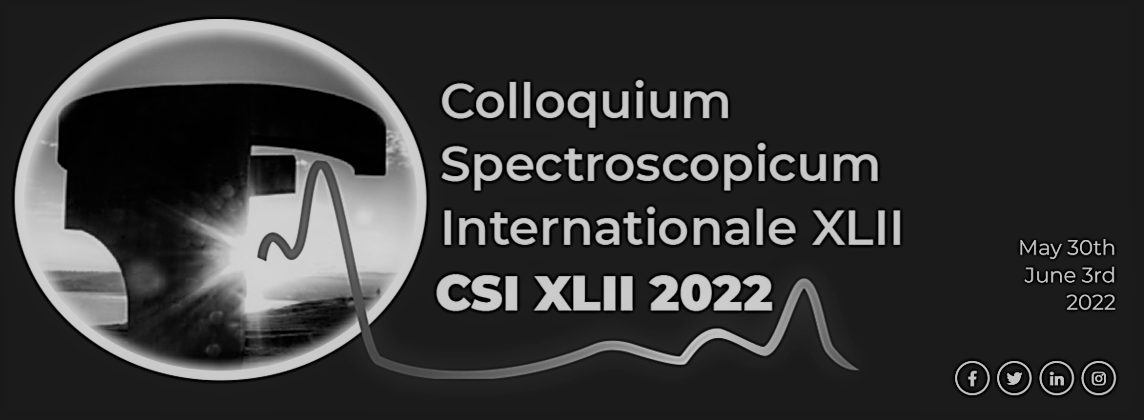 Colloquium Spectroscopicum Internationale XLII (CSI XLII), Gijón, Spain 2022