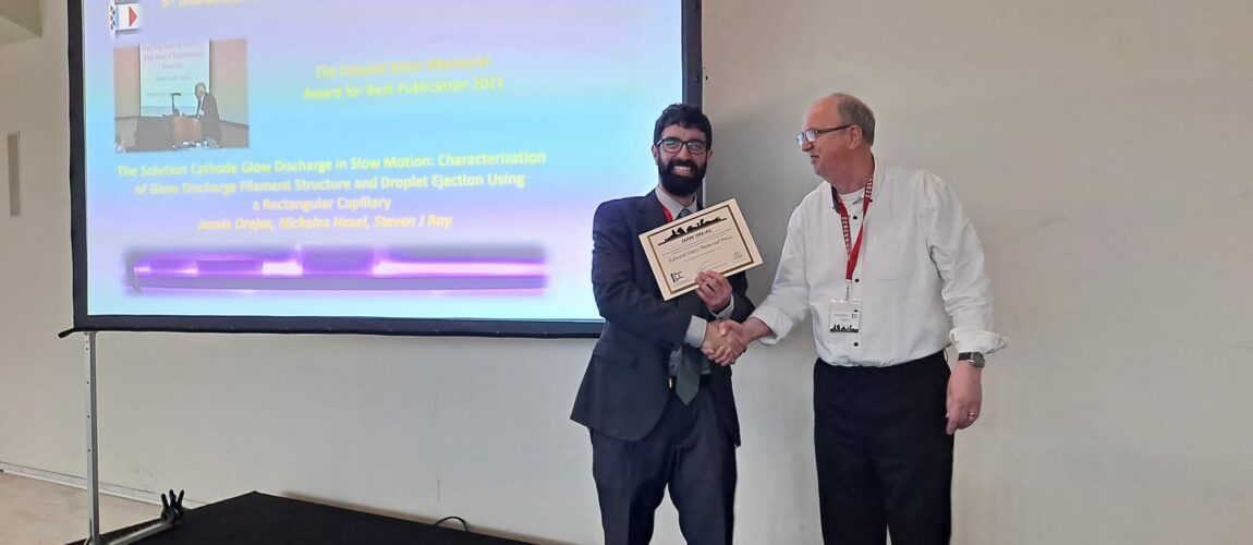 Dr. Jaime Orejas awarded with the prestigious Prof. Edward Steers Memorial Award at the 5th IGDSS