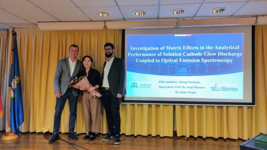 Congratulations to Dr. Yinchenxi Zhang for her successful Thesis defence!