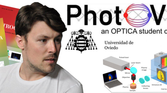 Brought to you by PhotOvis (OPTICA student chapter), join Luis Javier’s talk in the Faculty of Sciences!!