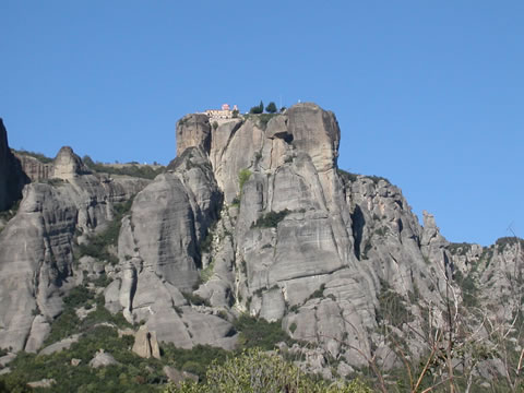 Monasterios en Meteora