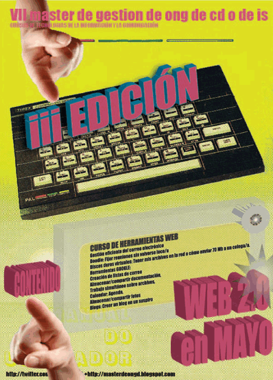 Ilustración 2 Cartel del taller impartido en la VII Edición 