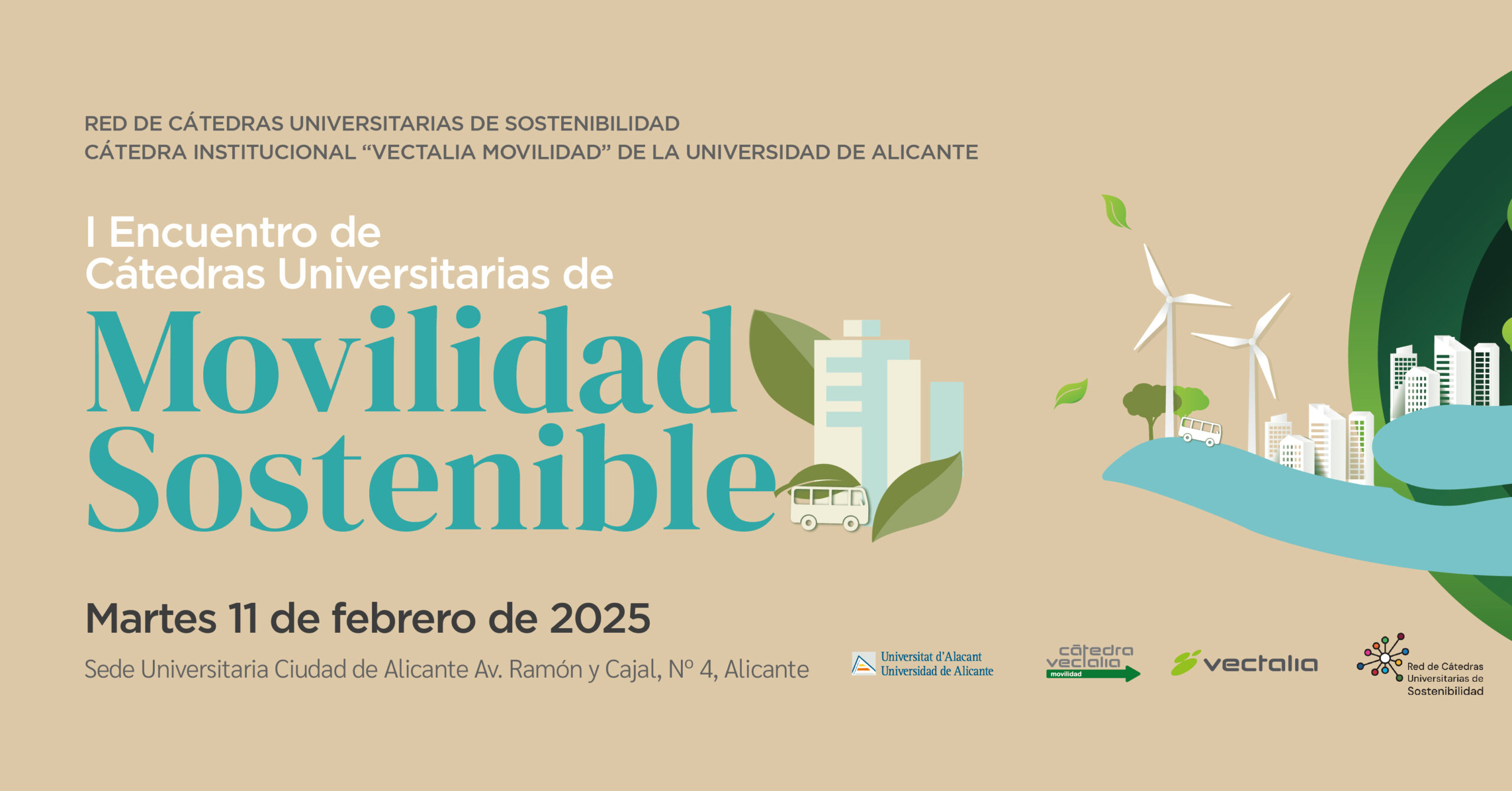 I Encuentro de Cátedras Universitarias de Movilidad Sostenible