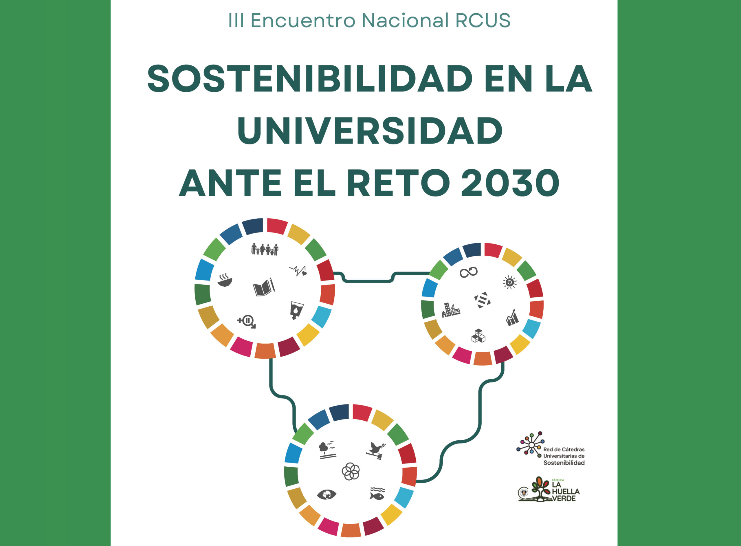 III Encuentro Nacional de la Red de Cátedras Universitarias de Sostenibilidad, 16 de octubre
