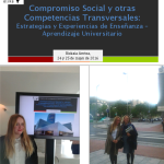 La profesora Cecilia Díaz Méndez y la doctoranda Sonia Otero Estévez son invitadas al Congreso de investigación en Innovación Educativa, Compromiso Social y otras Competencias Transversales: Estrategias y Experiencias de Enseñanza – Aprendizaje Universitario