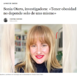 Interview to Sonia Otero in La Voz de Asturias