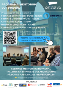 Este es el cartel de Compromiso XXI en donde se relacionan los lugares en donde se desarrollan las presentaciones del programa
